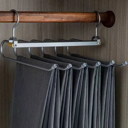 Compact Pants Hanger - Slim Closet Organizer
