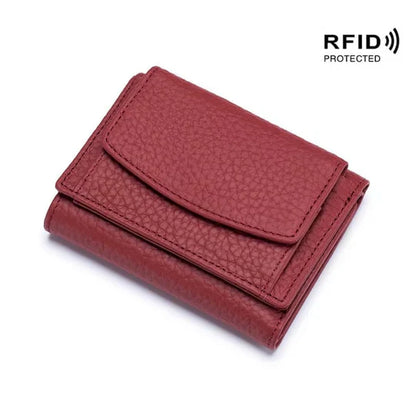 Secure Leather Wallet | Thin RFID Blocking Card Case