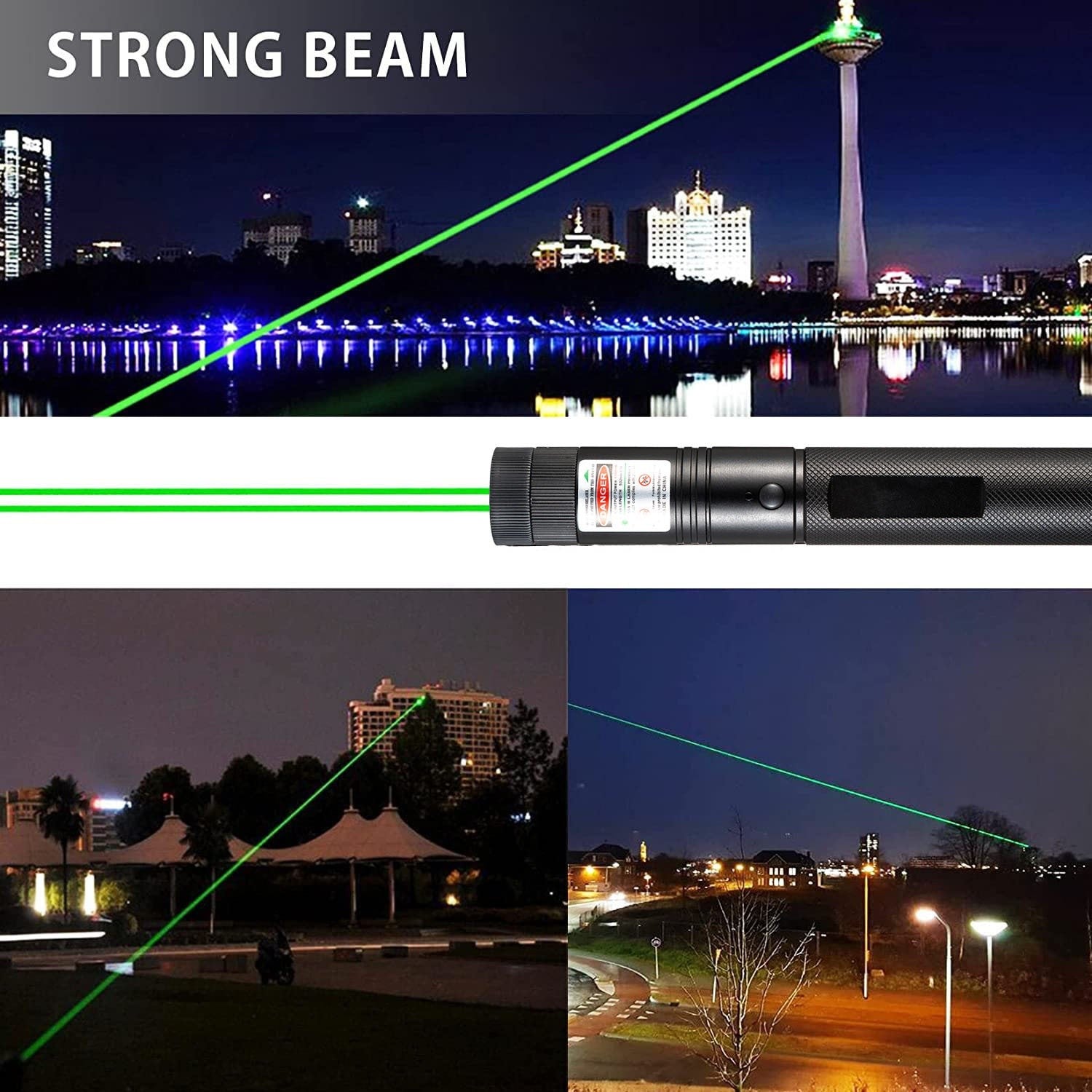 Rechargeable High Power Laser Pointer Pen - Halri
