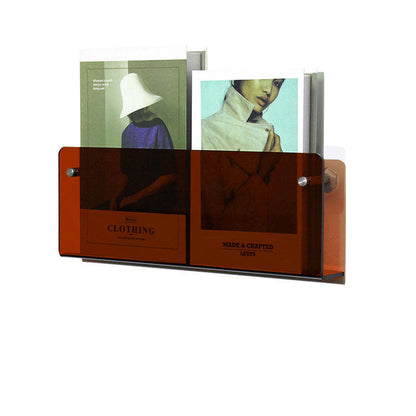 Clear Wall Mount Shelf Display Storage Unit
