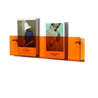 Clear Wall Mount Shelf Display Storage Unit