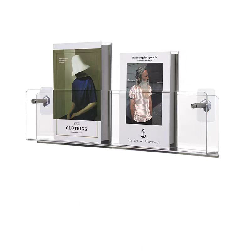 Clear Wall Mount Shelf Display Storage Unit