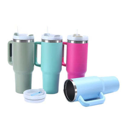 Large Stainless Steel Travel Mug with Lid - Halri