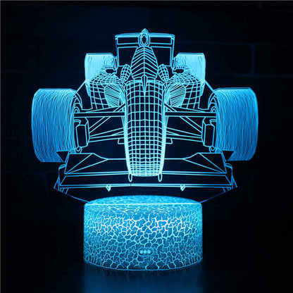 Cool 3D LED Night Lamp USB Desk Light - Halri