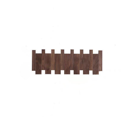 Sturdy Wooden Coat Hook Wall Mount Closet Organizer