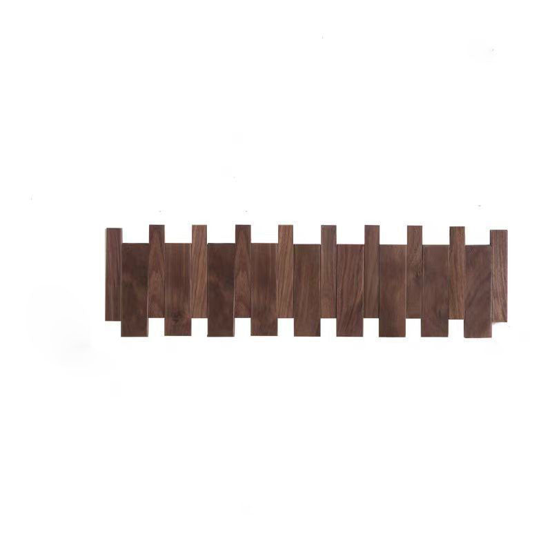 Sturdy Wooden Coat Hook Wall Mount Closet Organizer