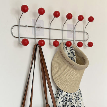 Hidden Nail Wall Hook Space Saving Coat Rack