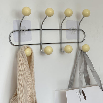 Hidden Nail Wall Hook Space Saving Coat Rack
