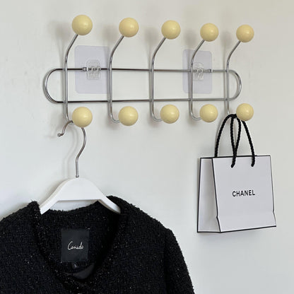 Hidden Nail Wall Hook Space Saving Coat Rack
