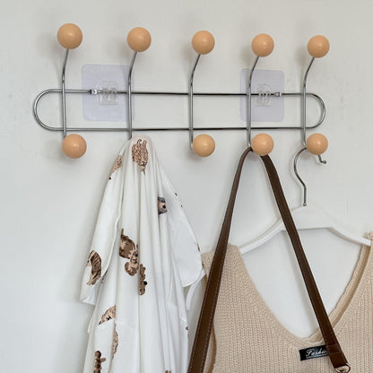 Hidden Nail Wall Hook Space Saving Coat Rack