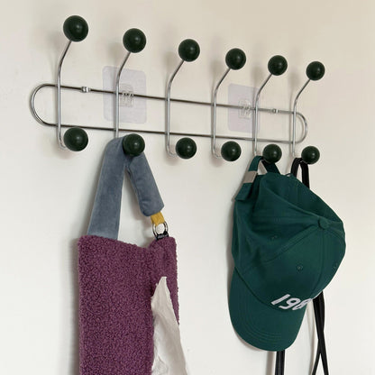 Hidden Nail Wall Hook Space Saving Coat Rack