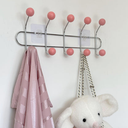 Hidden Nail Wall Hook Space Saving Coat Rack