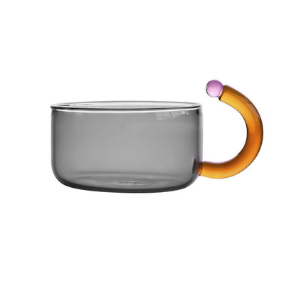 Compact Electric Ceramic Kettle with Built-in Tea Infuser