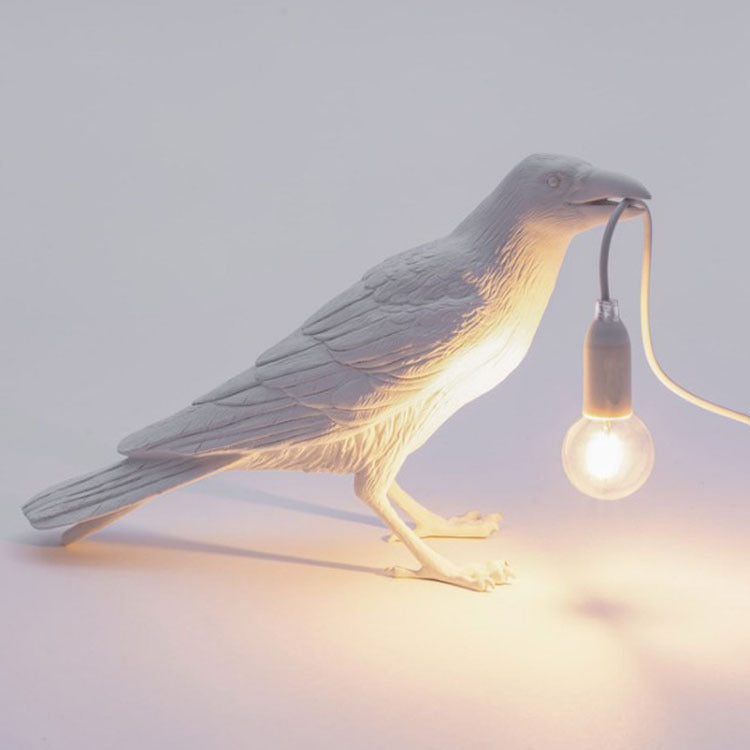 Unique Bird Shaped Table Lamp Decorative Bedside Light - Halri