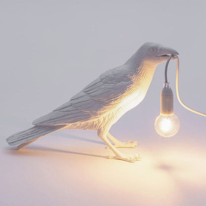 Unique Bird Shaped Table Lamp Decorative Bedside Light - Halri