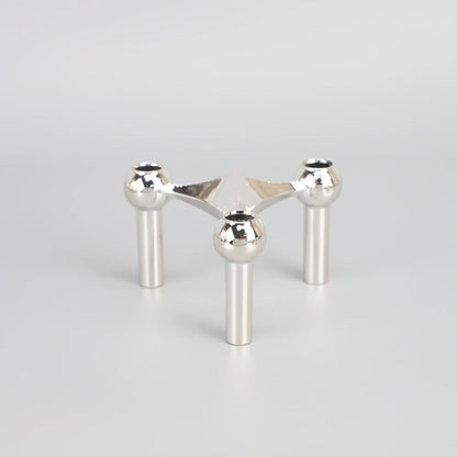 Unique Metal Candle Holder Decorative Centerpiece - Halri