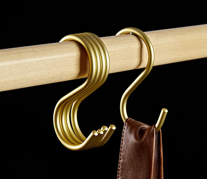 Stylish Metal Coat Hook with Storage