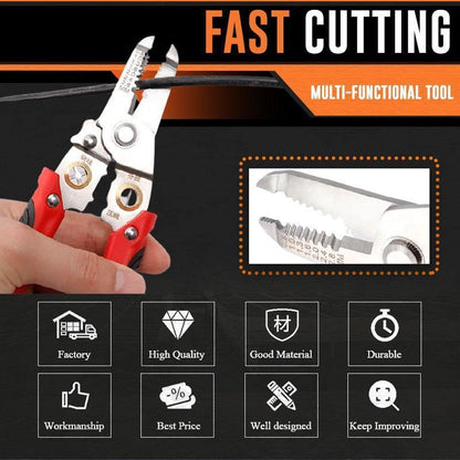 Heavy Duty Multifunctional Wire Cutting Pliers