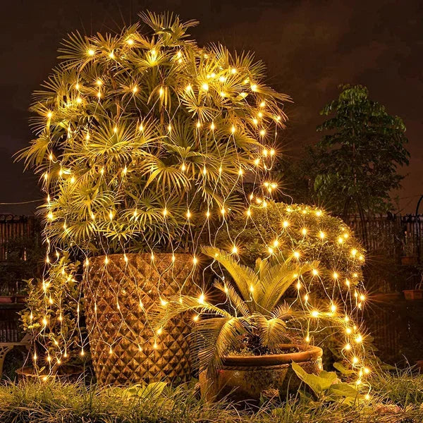 Outdoor Solar Powered LED Garden String Lights