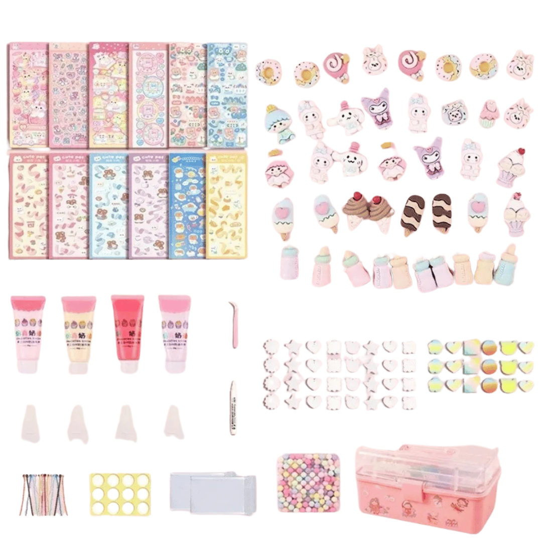 Fun 3D Decor Sticker Set with Waterproof Vinyl Stickers