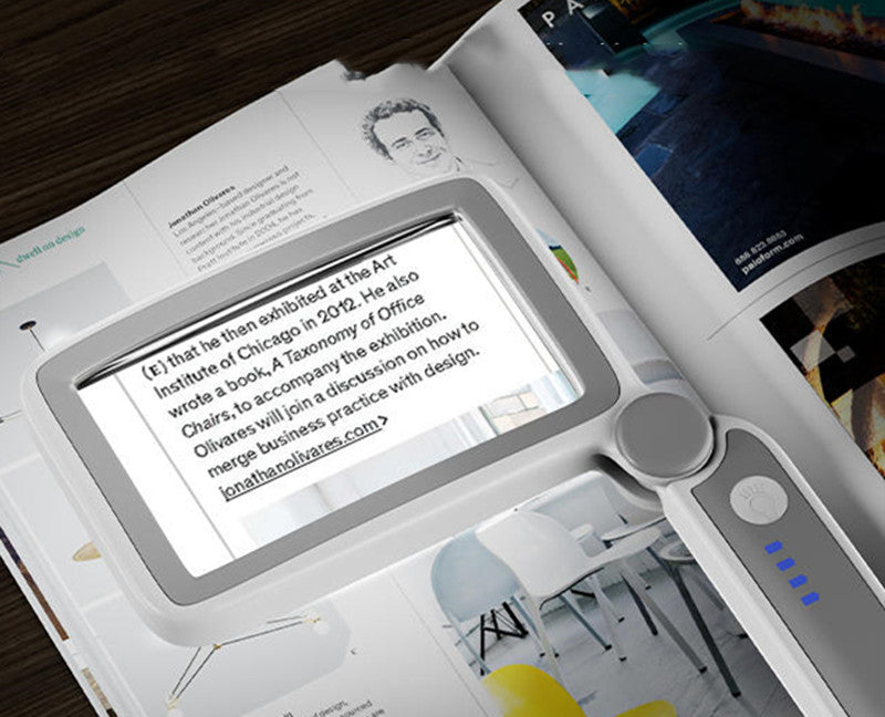 Compact Travel Magnifying Glass with LED Light - Halri