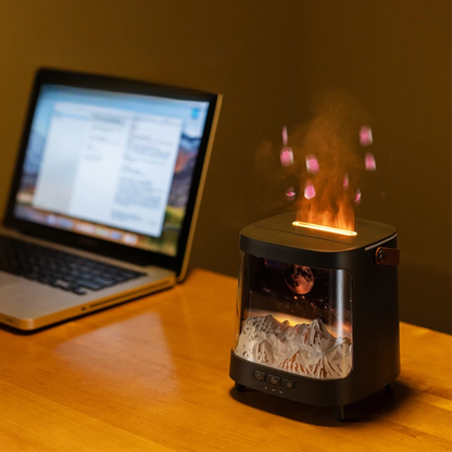 Colorful LED Aroma Essential Oil Diffuser for Home Relaxation - Halri