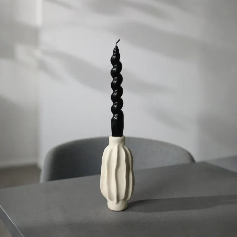 Elegant Metal Candle Stand - Halri
