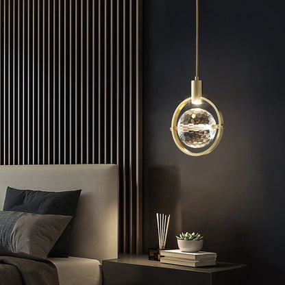 Elegant Crystal Pendant Ceiling Light