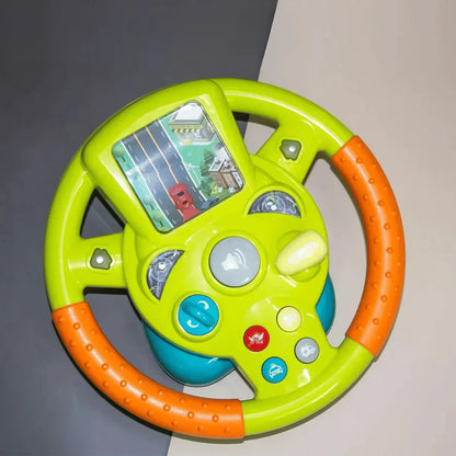 Fun Kids Racing Wheel with Display Screen - Halri