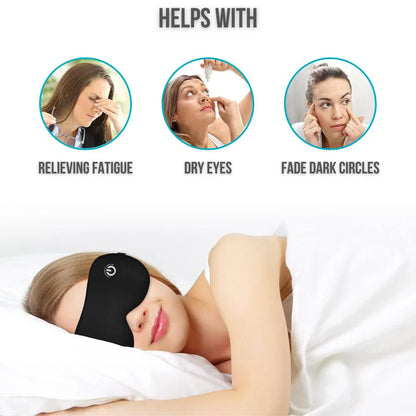 Warm Relaxing Eye Mask with Adjustable Heat Setting