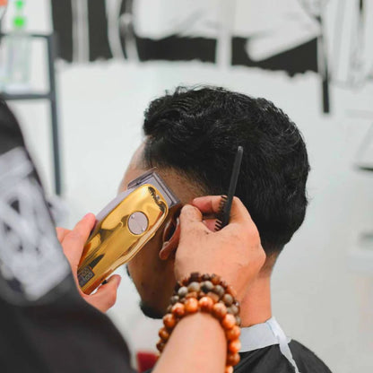 Premium Cordless Hair Trimmers for Men Gold Kit