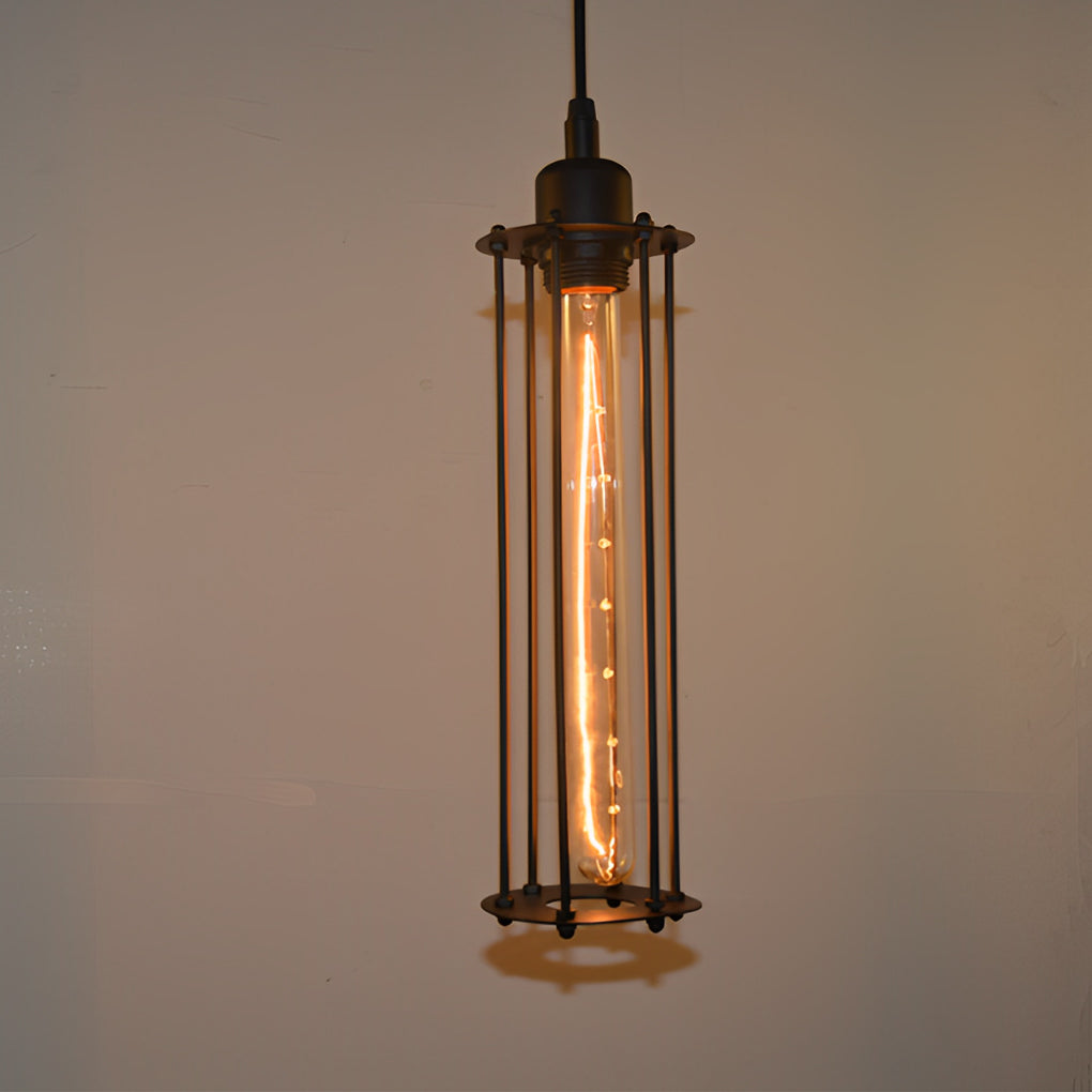 Vintage Metal Hanging LED Pendant Lamp