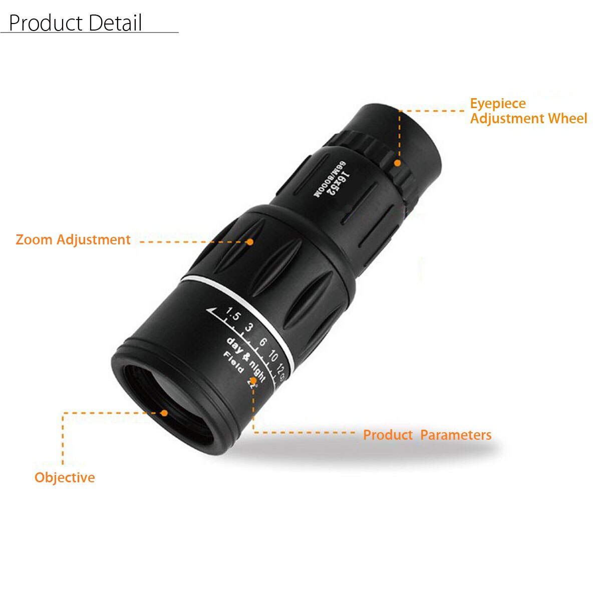 Outdoor Waterproof Digital Zoom Camera Binoculars HD