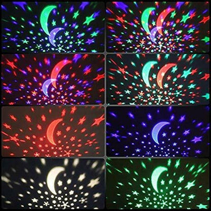 Cosmic Star Night Light Projector for Bedroom