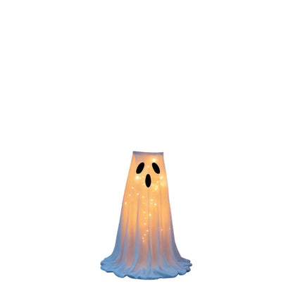 Spooky LED Candy Dish with Ghost Decoration
