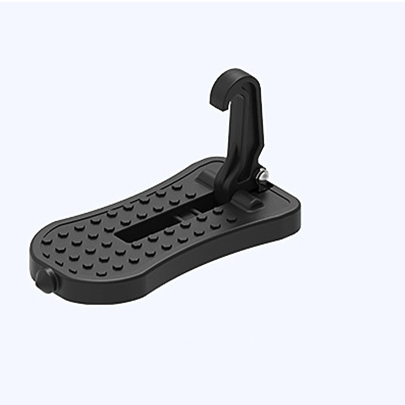 Portable Car Door Step with Window Breaker & Foldable Design