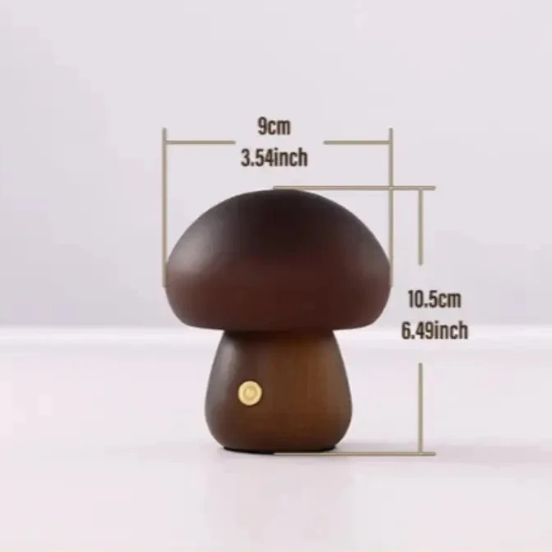 Soft Glow Mushroom Table Lamp
