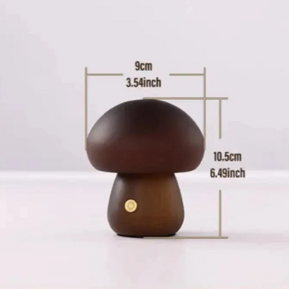 Soft Glow Mushroom Table Lamp