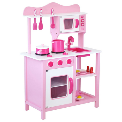 Fun Childrens Play Kitchen Cooking Set