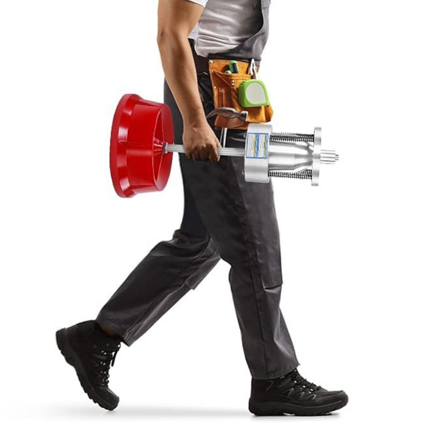 Compact Portable Tire Inflator Wheel Changer Kit