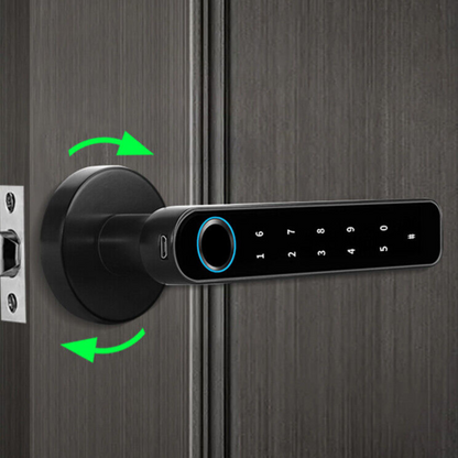 Wireless Fingerprint Door Lock with Bluetooth App Control