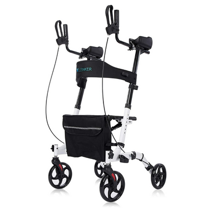 Easy Fold Walking Aid Rollator Walker With Seat