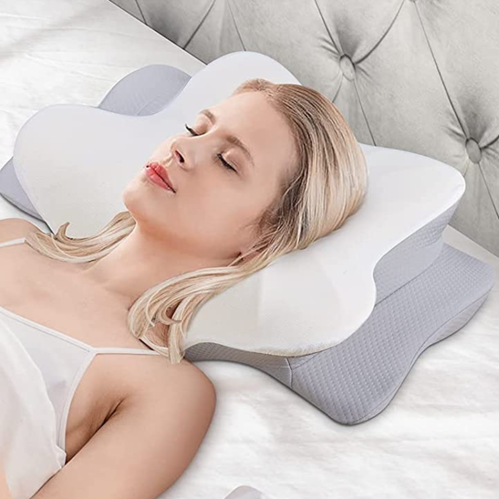 Contour Comfortable Ventilated Memory Foam Sleep Pillow