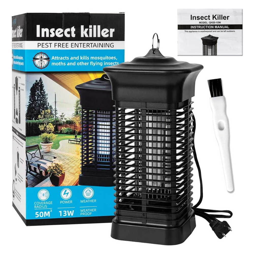 Electric UV Mosquito Killer Lamp for Home Outdoor Use
