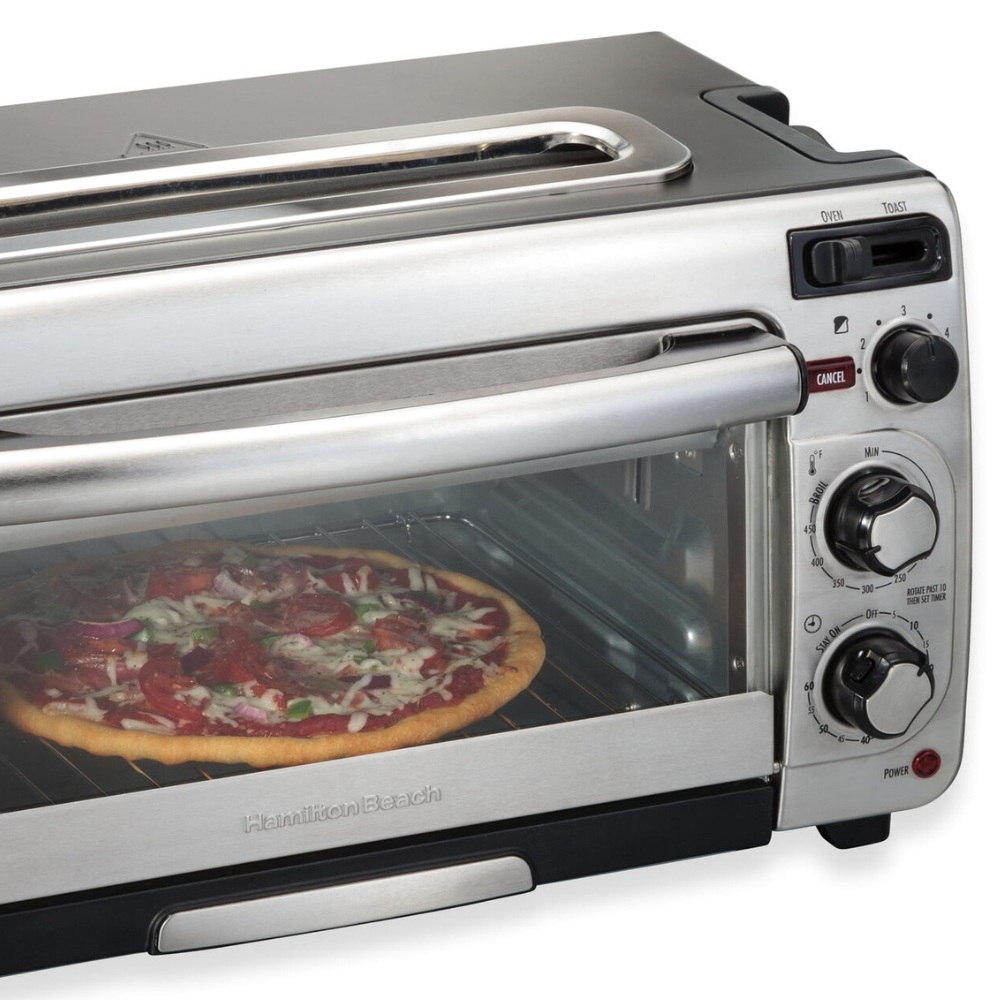 Compact Space Saving Countertop Toaster Oven