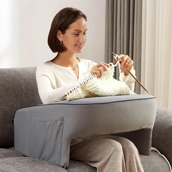 Portable Bed Laptop Table Pillow Stand