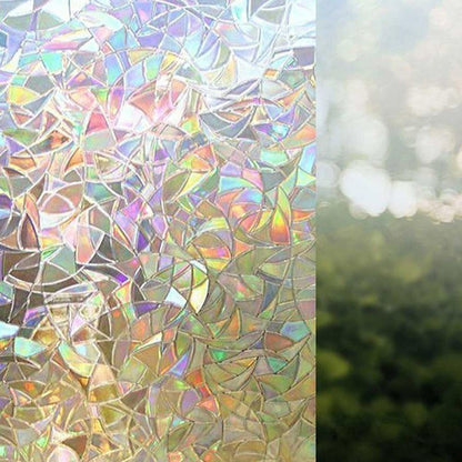 Colorful Glass Window Privacy Sticker Decal - Halri