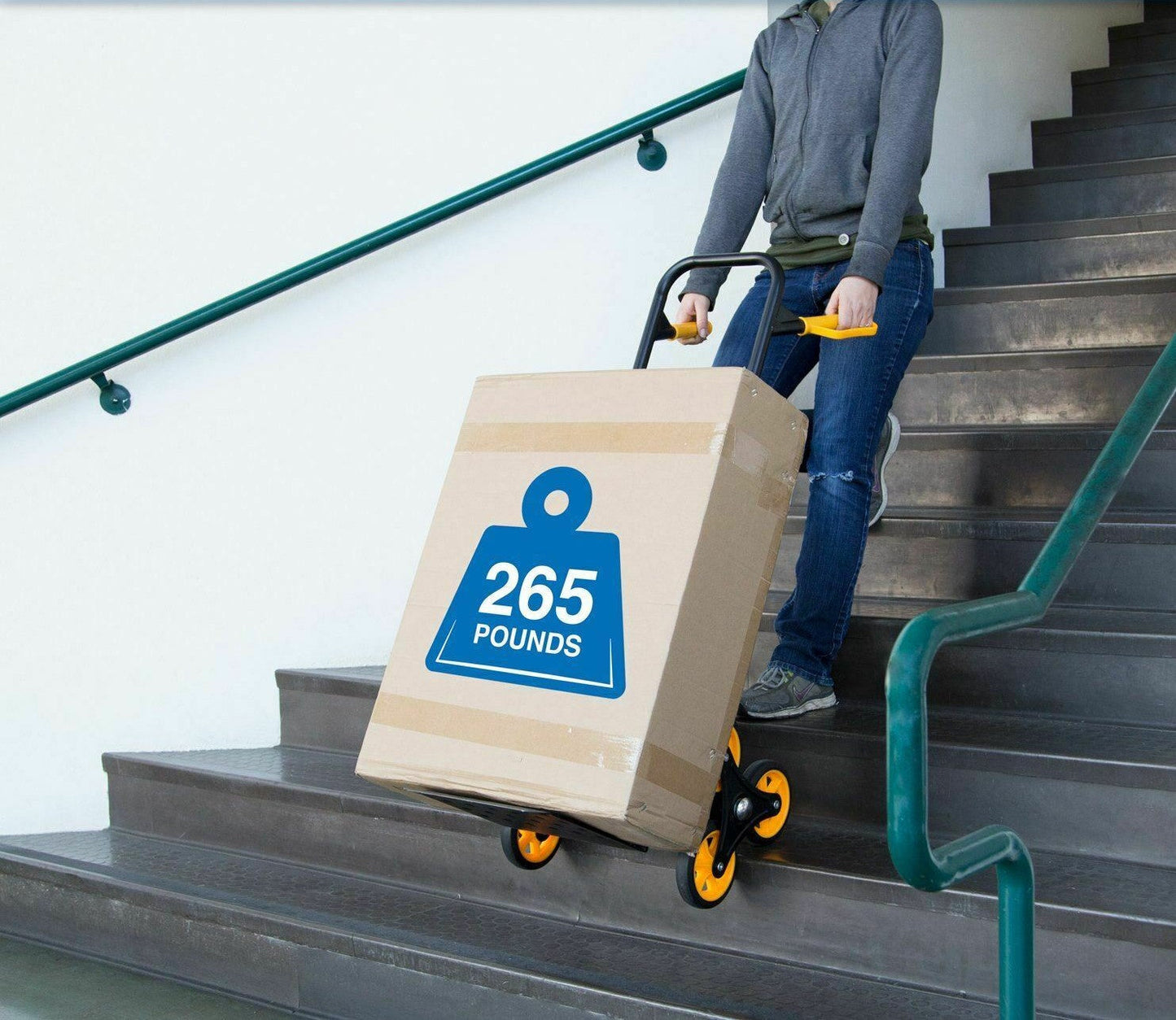 Strong Folding Stair Climber Hand Truck Cart