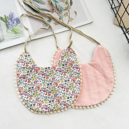 Soft Cotton Reversible Baby Bib