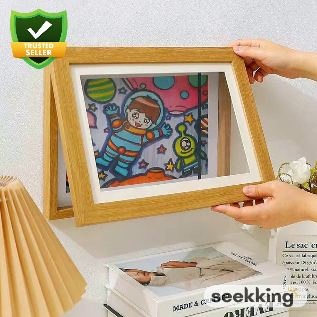 Fun Kids Art Magnetic Picture Frame - Halri